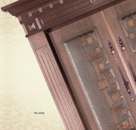铜门-铜雕门系列TM-9036
