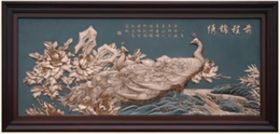 铜字画铜浮雕系列前程锦绣-TH-013-